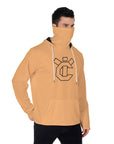 YIC Men's Pullover Hoodie With Mask - Mango