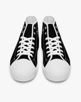 New YIC High-top Canvas Shoes - VantaBlack