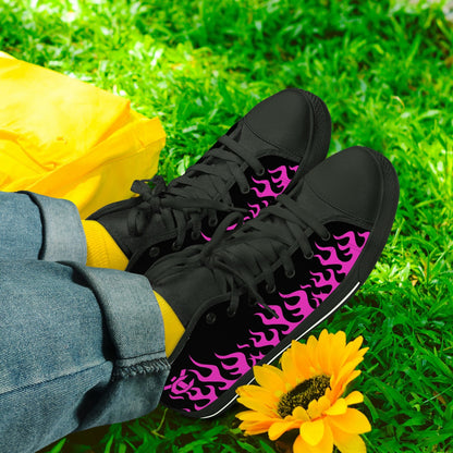 Classic High-Top Canvas Shoes -